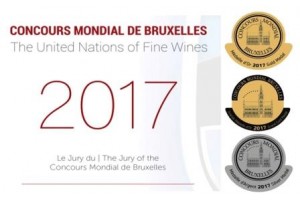 Bulgaria in the Top 10 Medal Winning Wine Countries at Concours Mondial de Bruxelles 2017